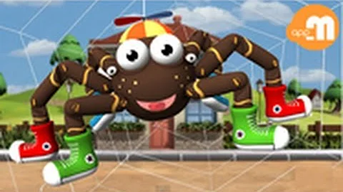 Incy Wincy Spider  The Itsy Bitsy Spider  Childrens Song  appMinkcom